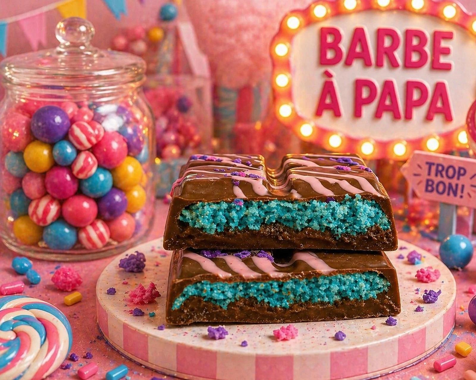 Barre de chocolat à la barbe à papa - Style Dubaï image 3