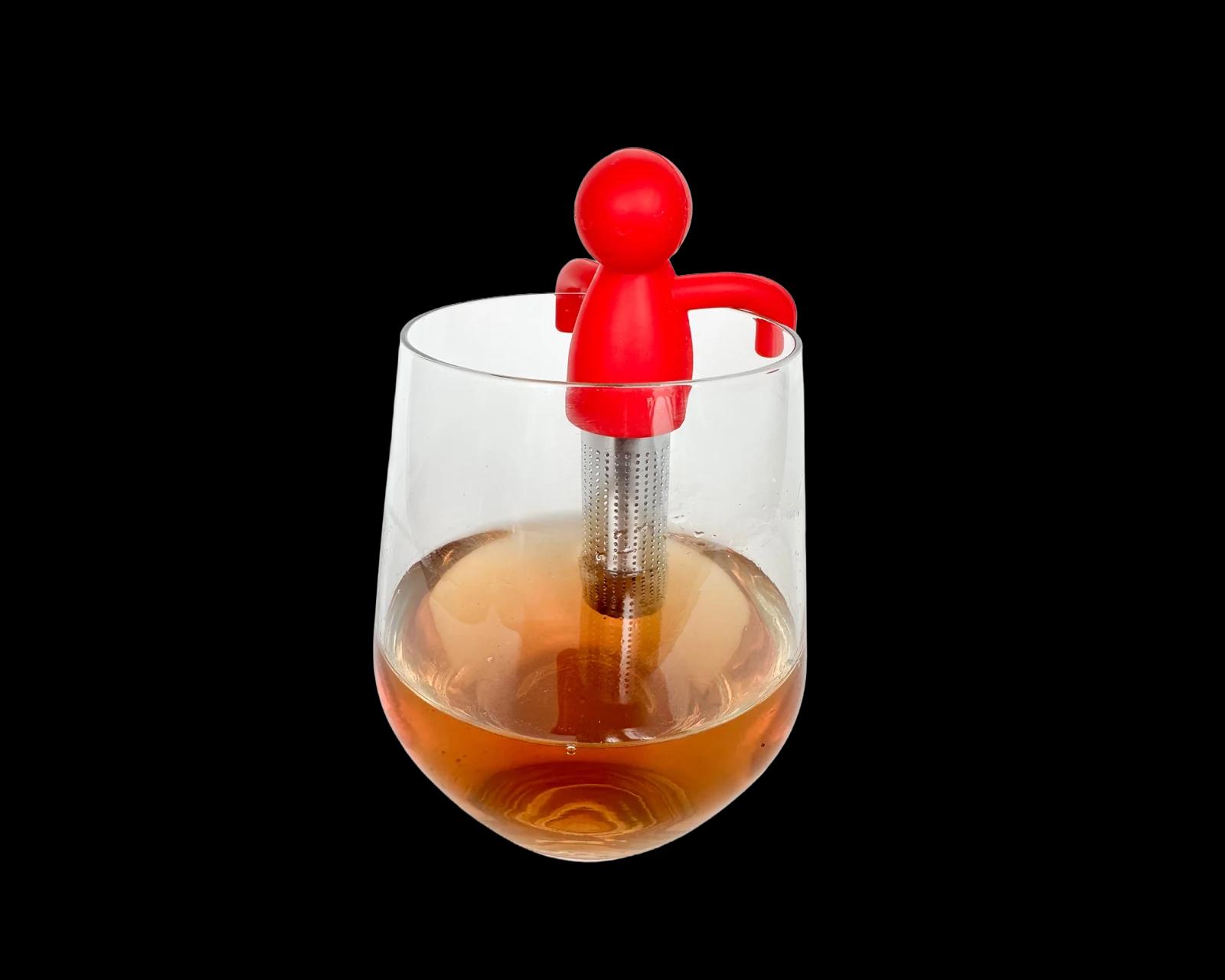 Infuseur à thé en silicone réutilisable image 1