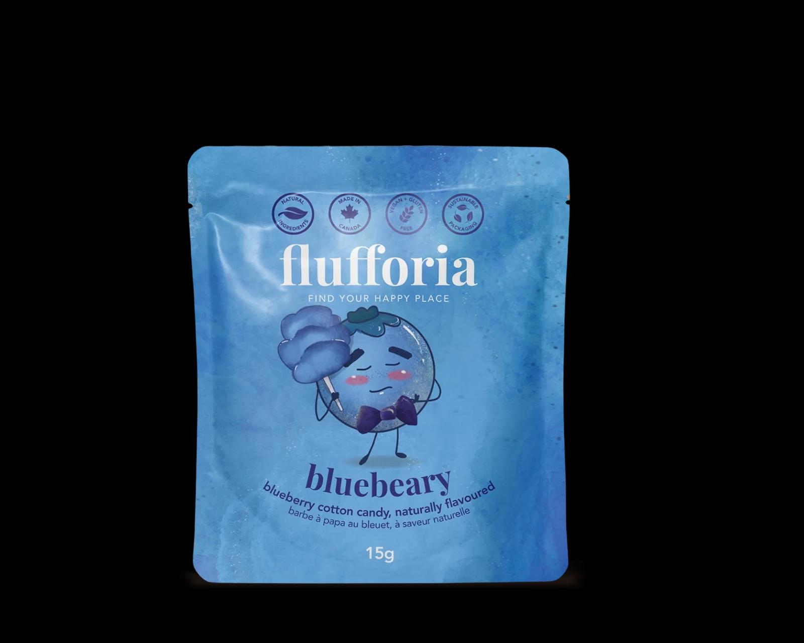 Barbe à papa - Bleuet image 2