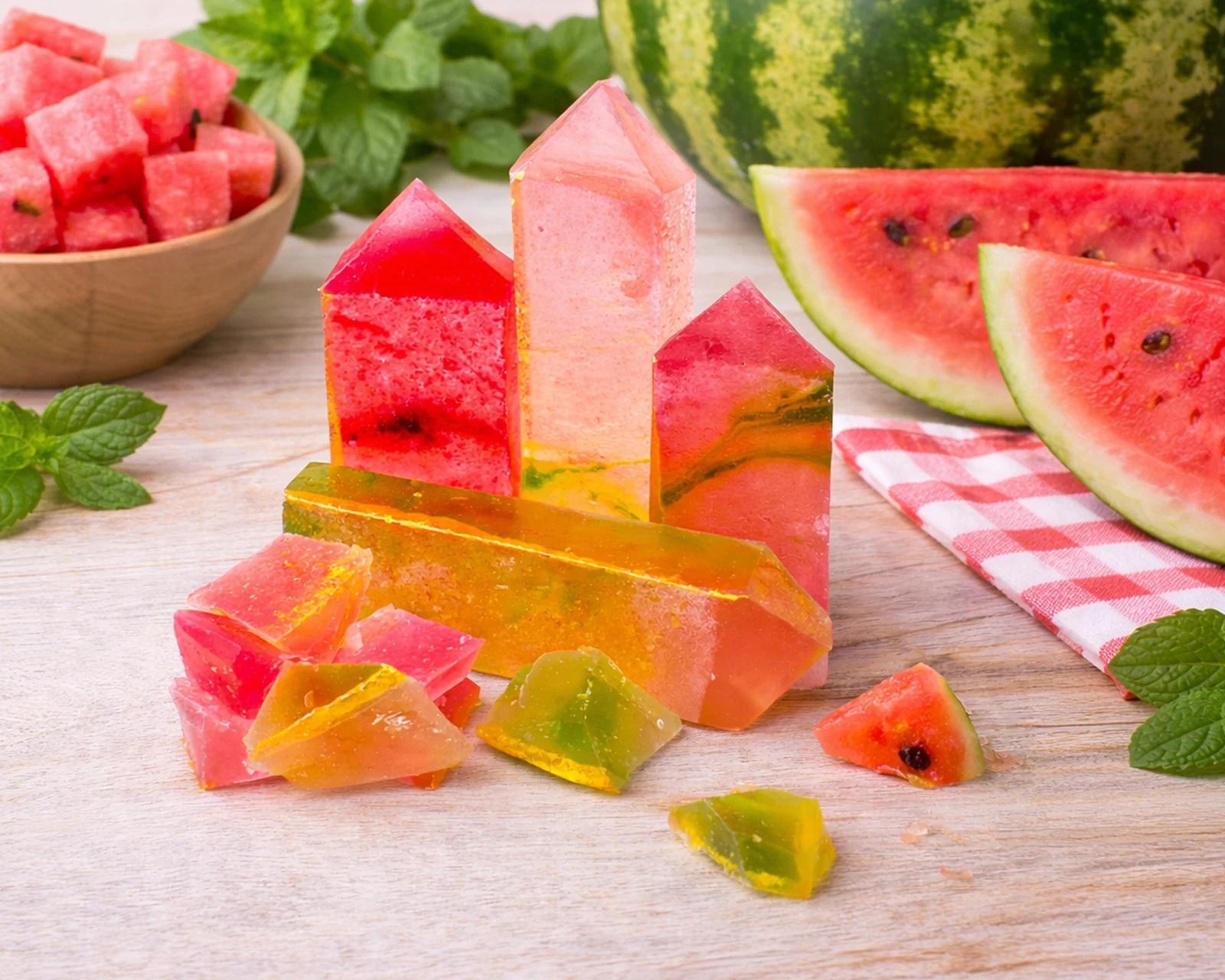 Bonbons Kohakutou au Melon d'eau image 3