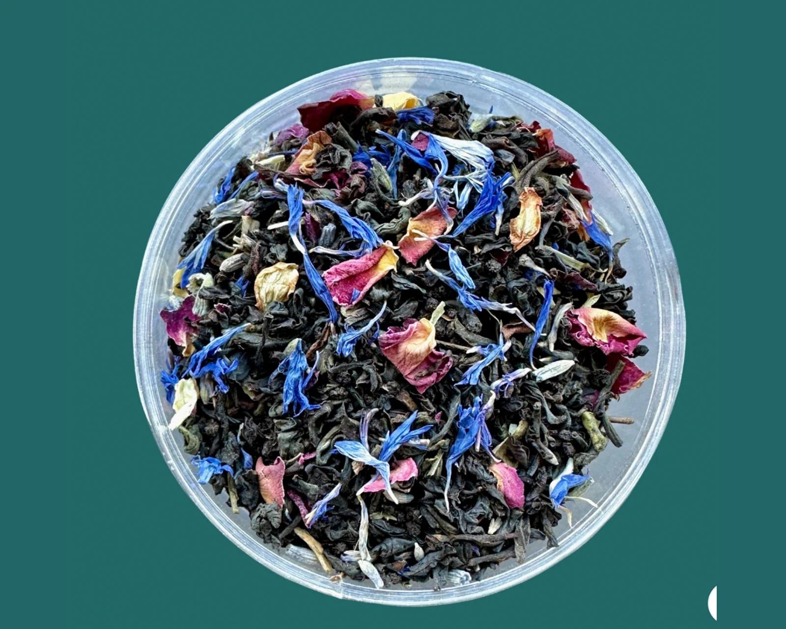 French Kiss, French-inspired black tea, jasmine, rose petals, lavender image 3