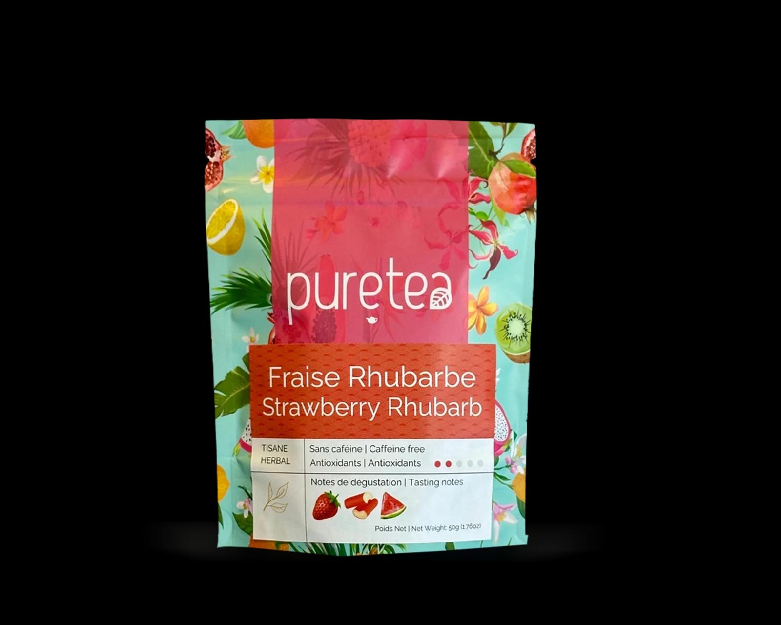 Thé Fraise Rhubarbe image 2