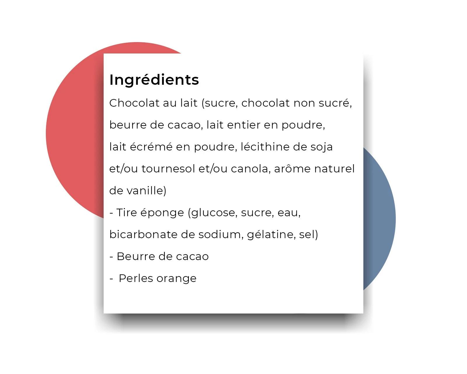 Barre de chocolat au lait Orange Tire-éponge image 4